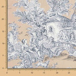 Toile de Jouy Beige Canvas - Ribes y Casals