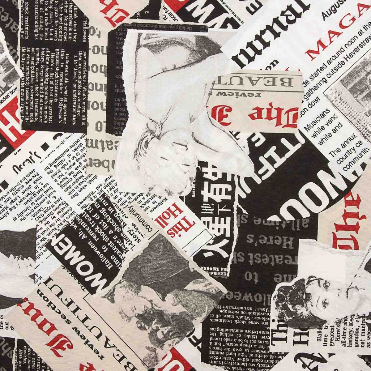 Urban Collage Canvas Fabric - Ribes y Casals