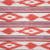 Canvas Printed Majorquine print Red - Ribes y Casals