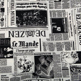 Canvas Printed Newspaper - Ribes y Casals