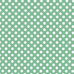 Dot Poplin Cartuja Aqua/White - Ribes y Casals
