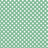 Dot Poplin Cartuja Aqua/White - Ribes y Casals