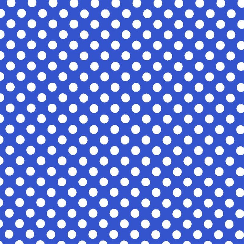Dot Poplin Cartuja Blue/White - Ribes y Casals