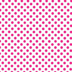 Dot Poplin Cartuja White/Fuchsia - Ribes y Casals
