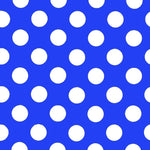 Dot Poplin Goya Blue/White - Ribes y Casals