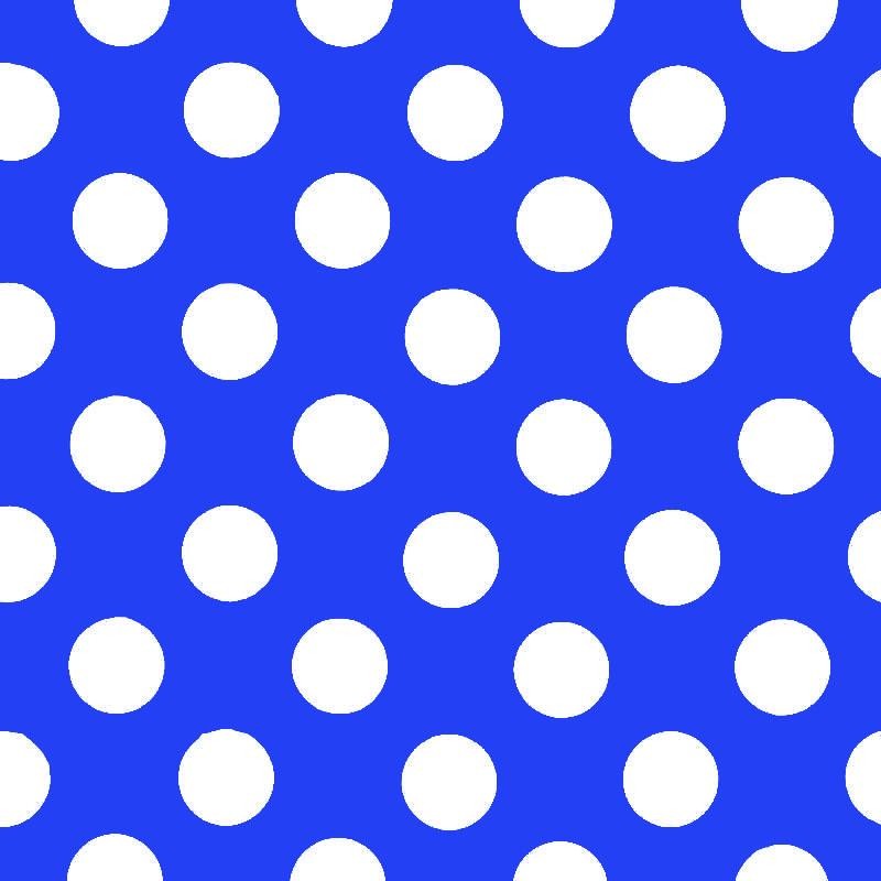 Dot Poplin Goya Blue/White - Ribes y Casals