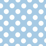 Dot Poplin Goya Sky Blue/White - Ribes y Casals