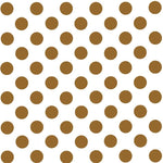 Dot Poplin Sombra White/Camel - Ribes y Casals