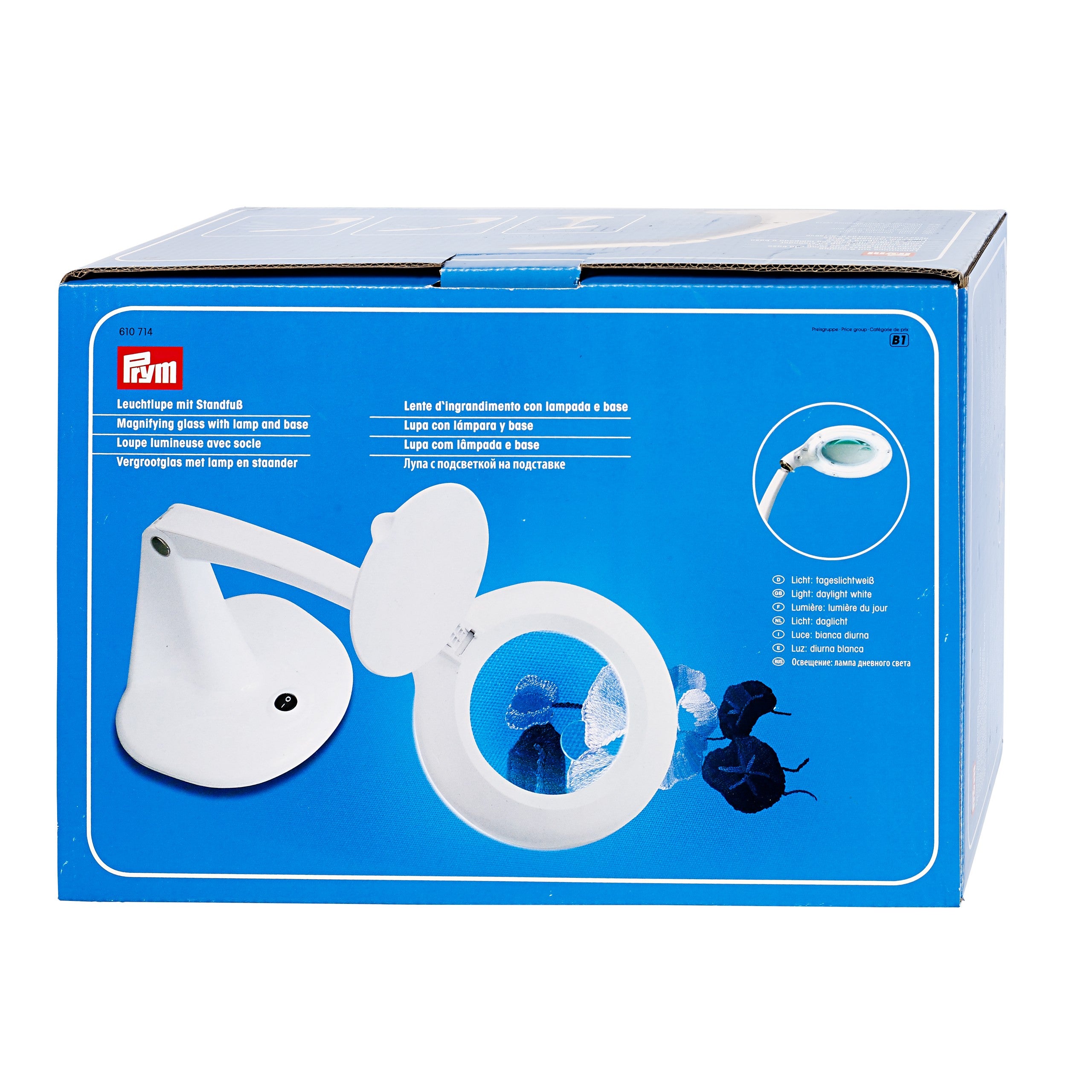 Prym - Illuminated Magnifier with Base 610714 - Ribes y Casals