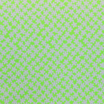 Printed Lycra Daysies Neon - Ribes y Casals
