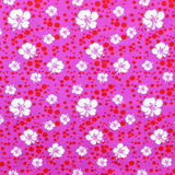 Printed Lycra Bubles Red Lila Background - Ribes y Casals