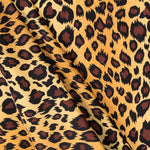 Printed Lycra Leopard Camel - Ribes y Casals