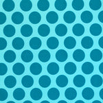 Printed Lycra Dots Emerald - Ribes y Casals