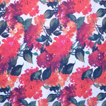 Lycra Estampada Silvestre Rojo - Ribes y Casals