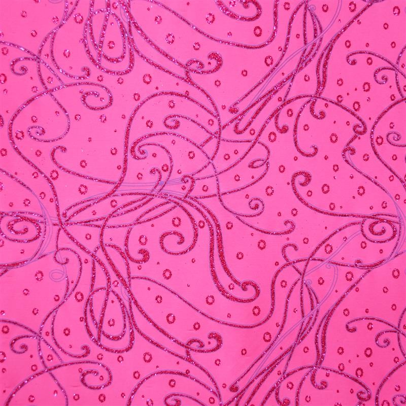 Lycra Laquare Glitter Fuchsia - Ribes y Casals
