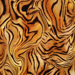 Lycra Velvet Tiger - Ribes y Casals