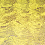 Yellow Marbled Lycra Foil - Ribes y Casals