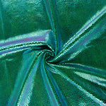 Green Holographic Snake Lycra - Ribes y Casals