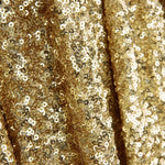 Gold Sequin Lycra Fabric on Elastic Tulle - Ribes y Casals