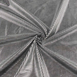 Metallic Printed Stretch Fabric – Disco Silver - Ribes y Casals