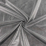 Metallic Printed Stretch Fabric – Disco Silver - Ribes y Casals