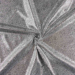 Metallic Printed Stretch Fabric – Stone Silver - Ribes y Casals
