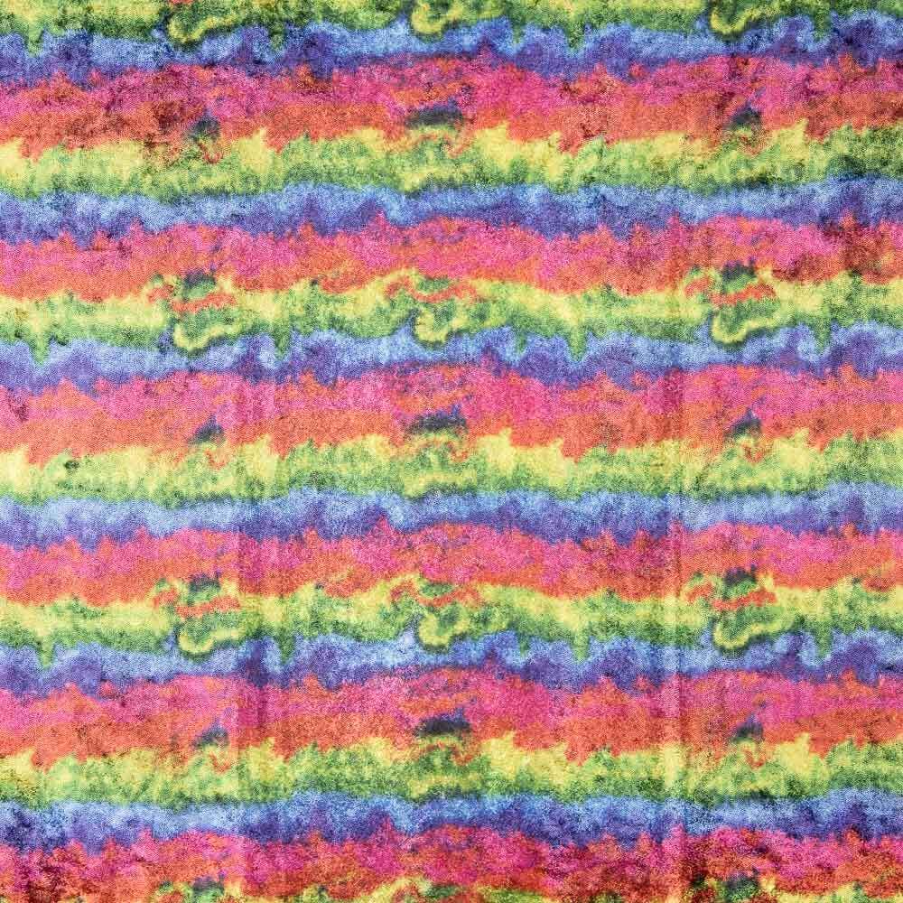 Retal Terciopelo Lycra Foil Degradé Orgullo 100x140 cm - Ribes y Casals