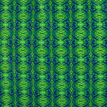 Lycra Printed Diamonds Green - Ribes y Casals