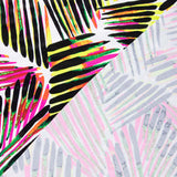 Lycra Printed Striped Pink-Black - Ribes y Casals