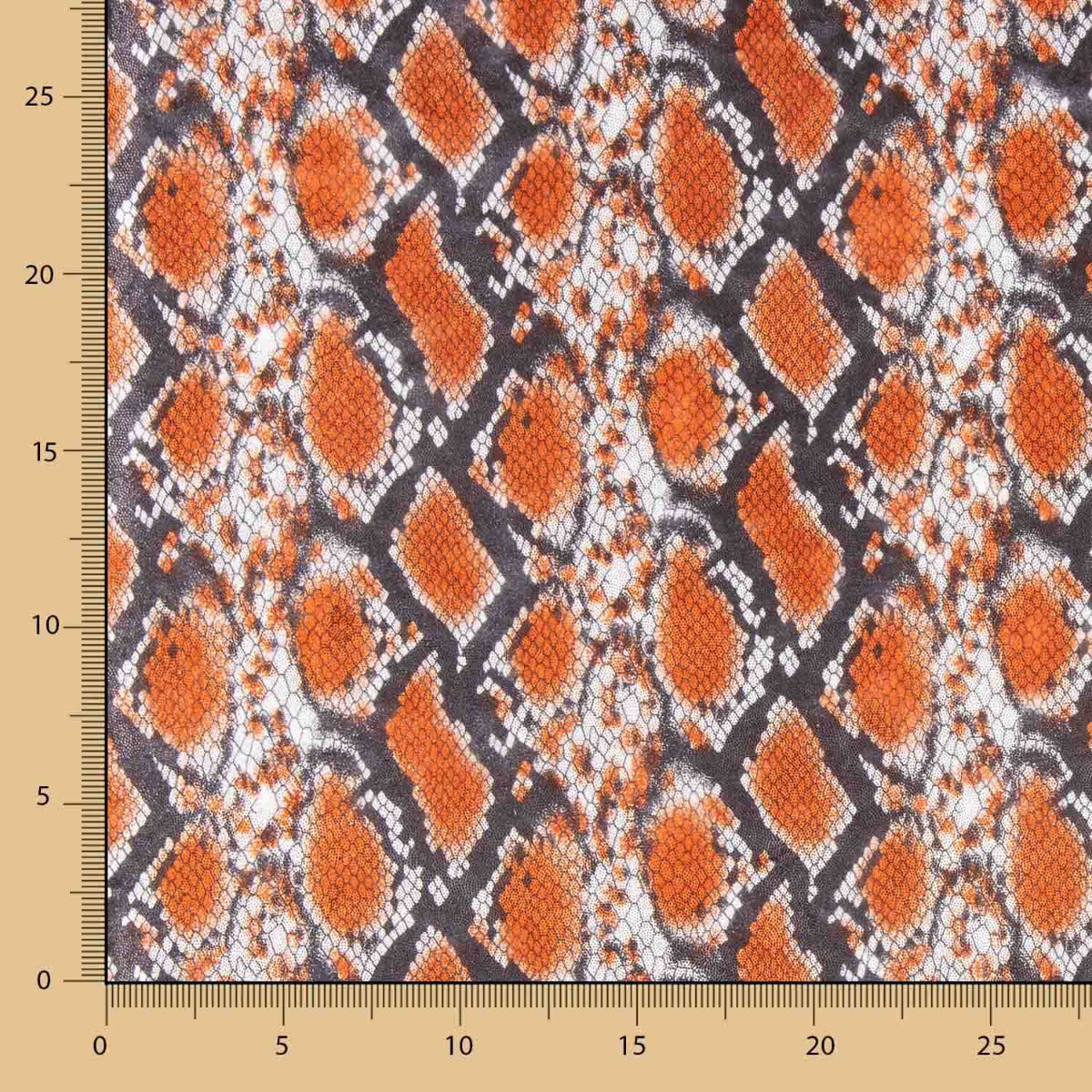 Lycra Lamé Snake Tile - Ribes y Casals