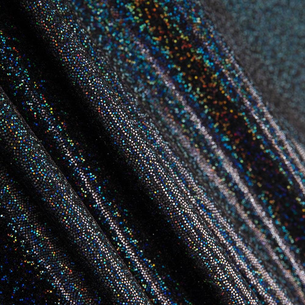 Lycra Mystique Holograph Black - Ribes y Casals