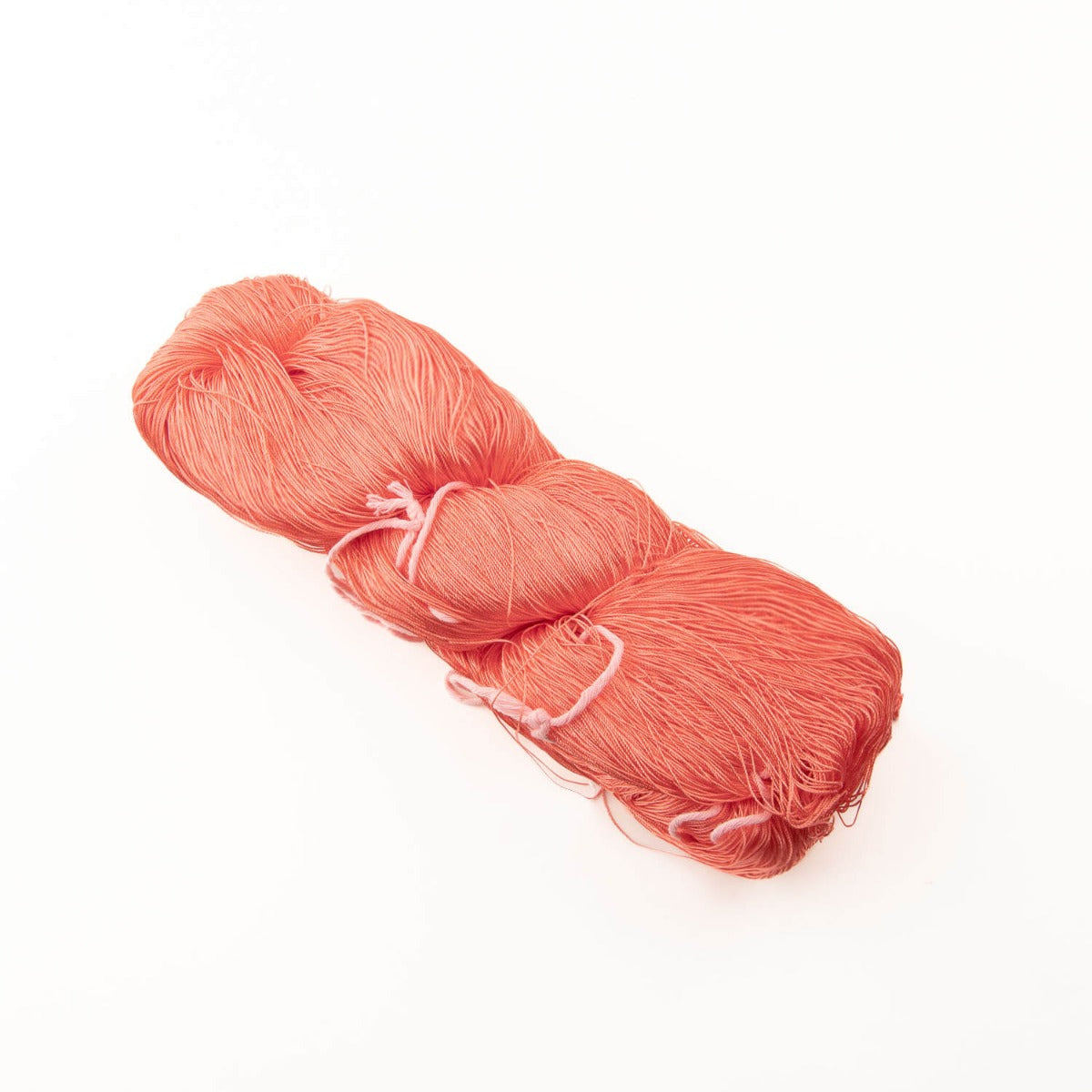 Silk Fringe Yarn – Coral - Ribes y Casals
