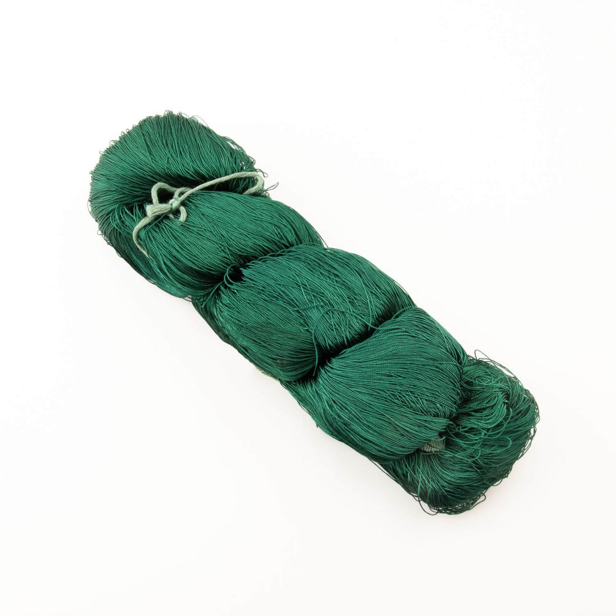 Silk Fringe Yarn – Bottle Green - Ribes y Casals