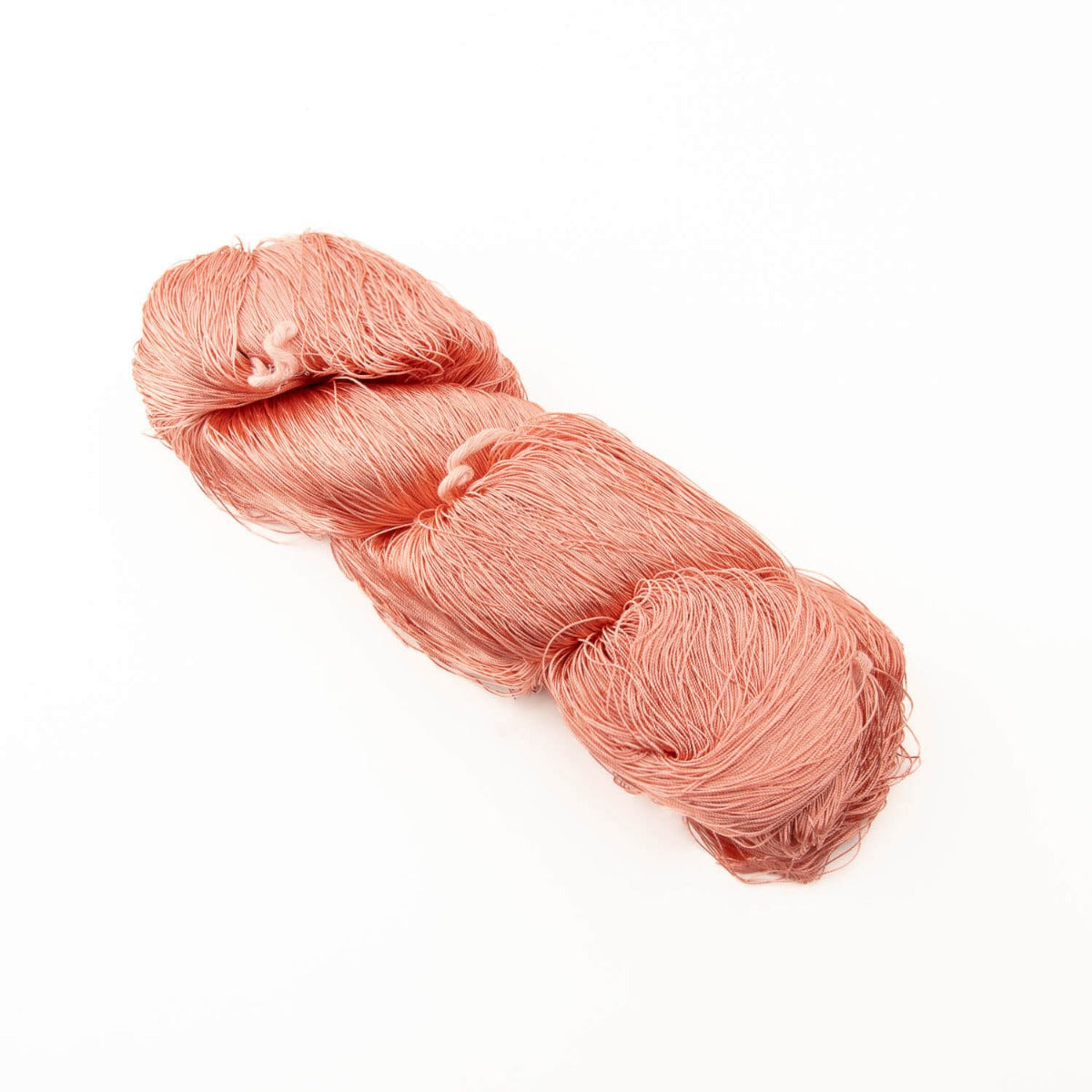 Silk Fringe Yarn – Salmon - Ribes y Casals