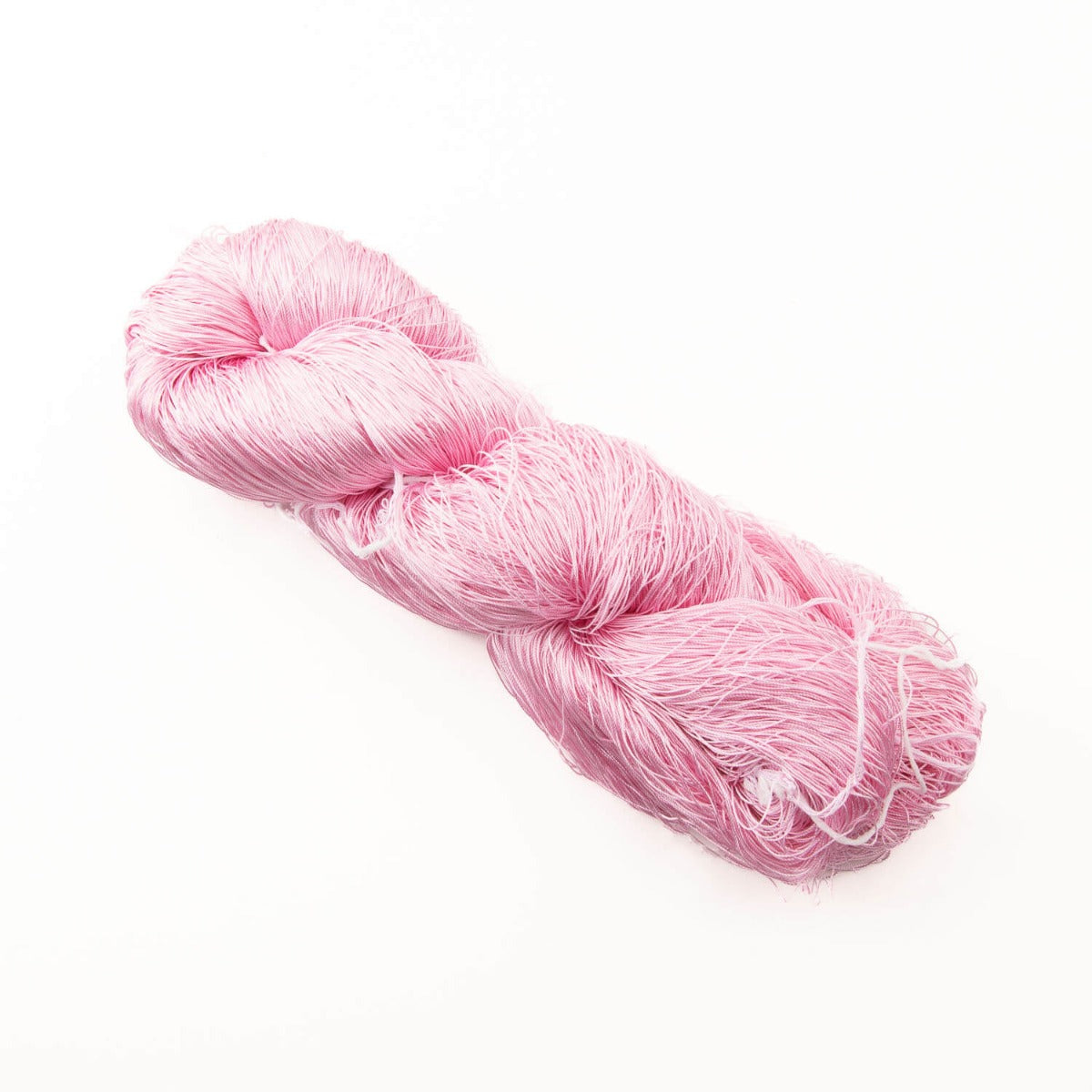 Silk Fringe Yarn – Pink - Ribes y Casals