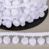 Pompom Trim Maxi Blanc - Ribes y Casals