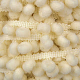 Pompom Trim Maxi Ecru - Ribes y Casals
