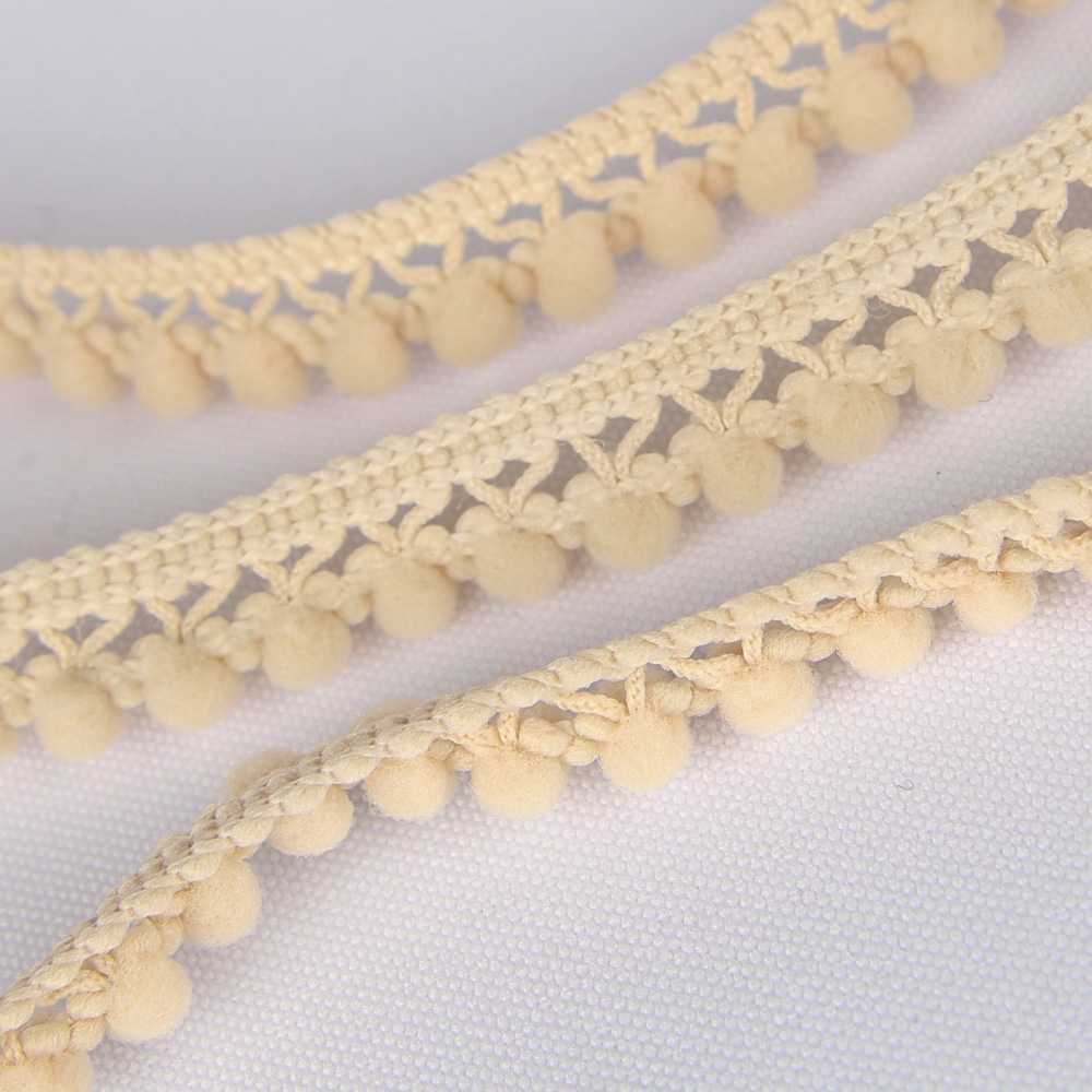 Pompom Trim Mini Beige - Ribes y Casals