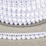 Pompom Trimming Mini White - Ribes y Casals