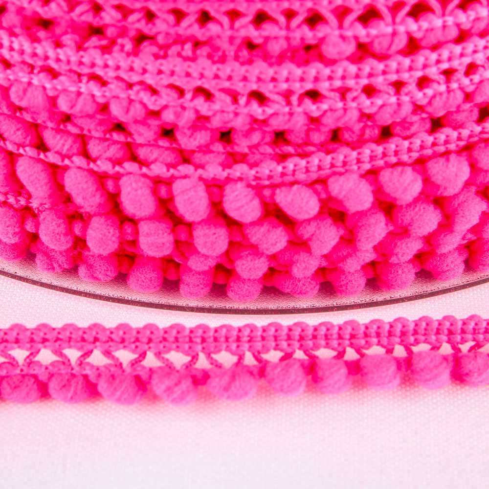 Pompom Trim Mini Pink Fluo - Ribes y Casals