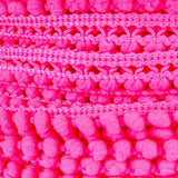 Pompom Trim Mini Pink Fluo - Ribes y Casals