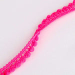 Pompom Trim Mini Pink Fluo - Ribes y Casals
