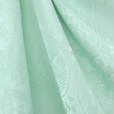 Floral Damask Tablecloth, Aquamarine - Ribes y Casals