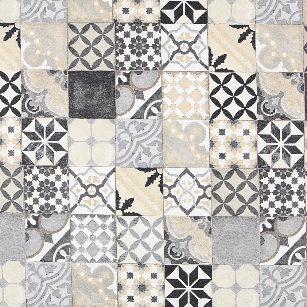 Anti-Spot Tablecloth Mosaic Tiles Beige Tiles - Ribes y Casals