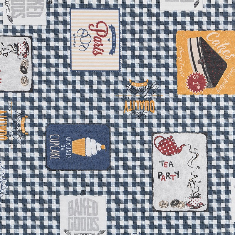 Anti Stains Tablecloth Cake Blue - Ribes y Casals