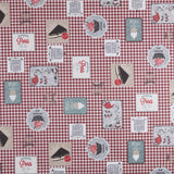 Anti Stains Tablecloth Cake Red - Ribes y Casals