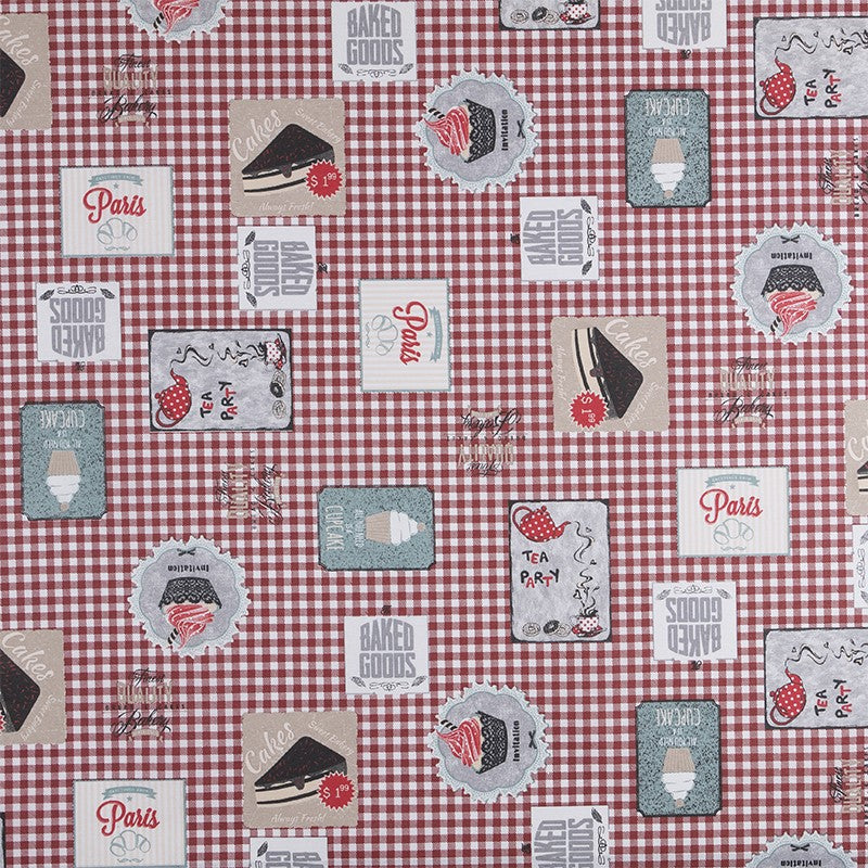 Anti Stains Tablecloth Cake Red - Ribes y Casals
