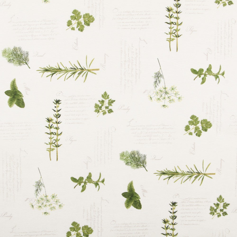 Green Herbarium Anti-stain Tablecloth - Ribes y Casals