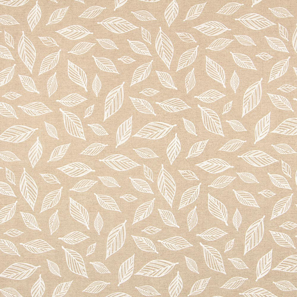 Anti-Stain Tablecloth Beige Leaves - Ribes y Casals
