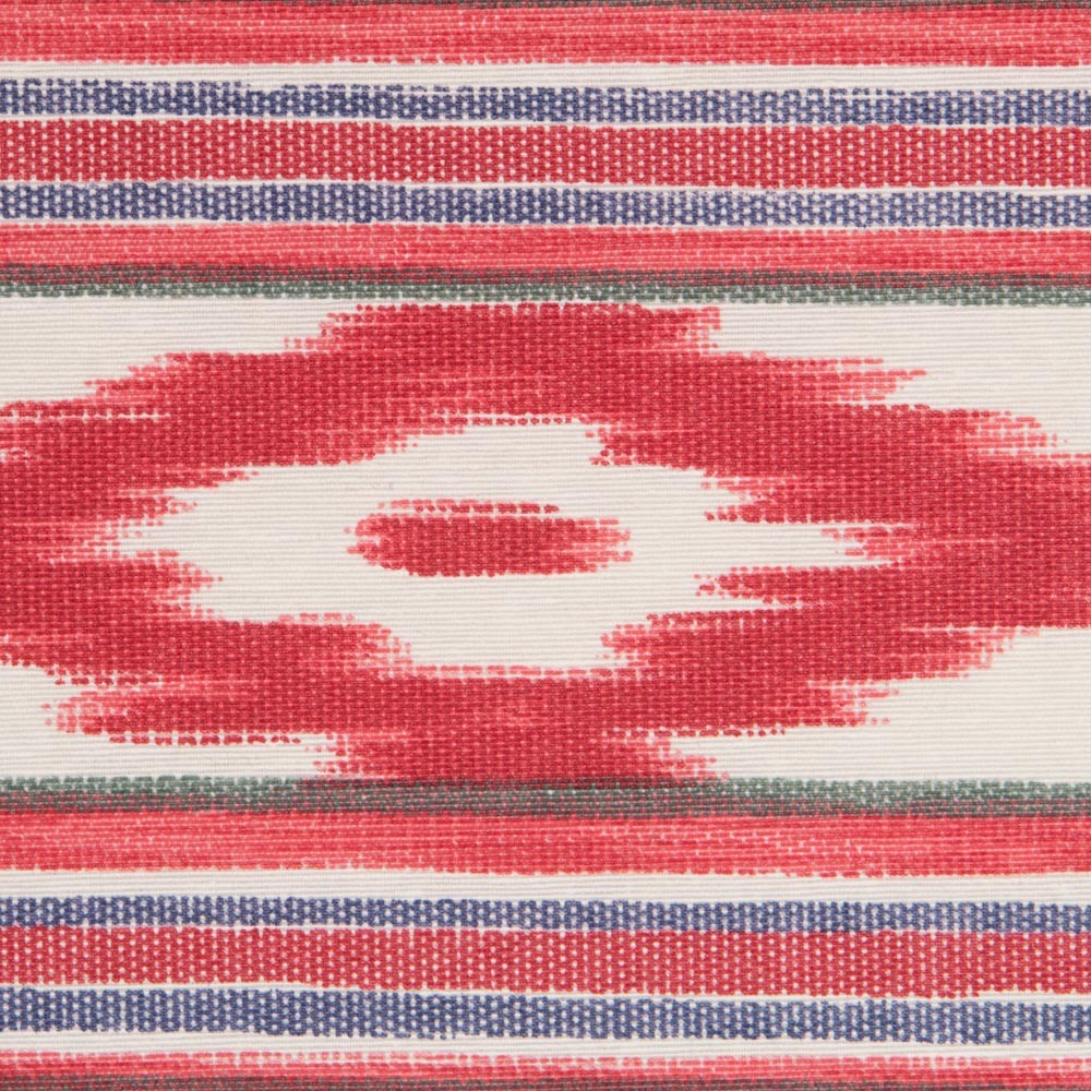 IKAT Mallorca Red Anti-stain Tablecloth - Ribes y Casals